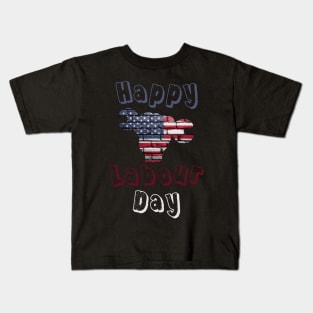 Happy labour day Kids T-Shirt